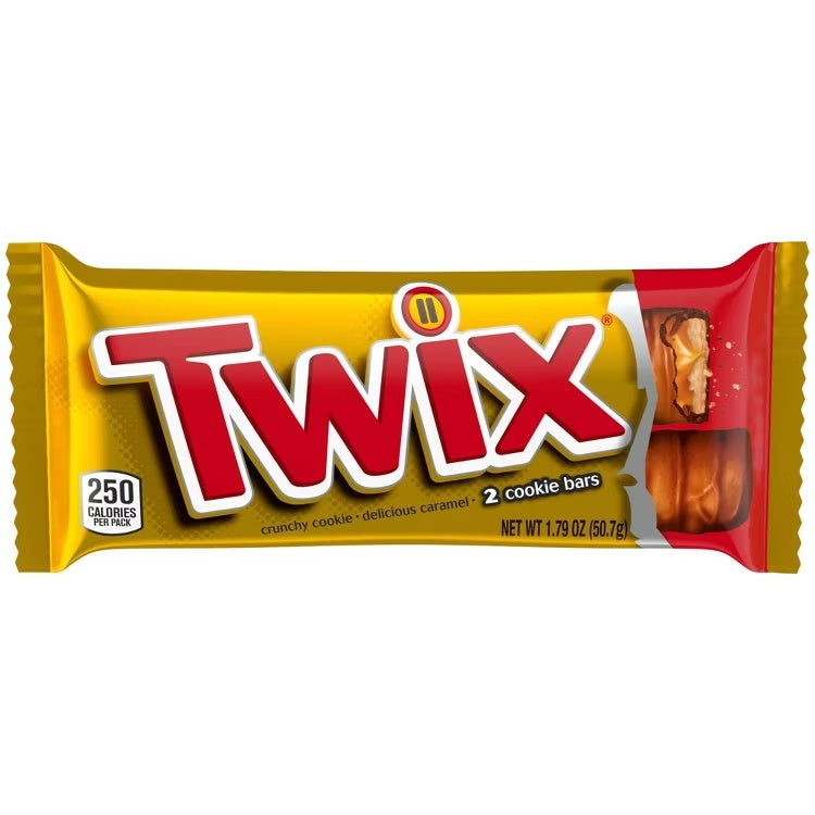 Twix Caramel Cookie Bar King Size 3.02Oz 24Ct